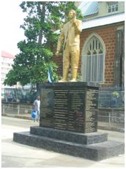 Thomas Peters Statue